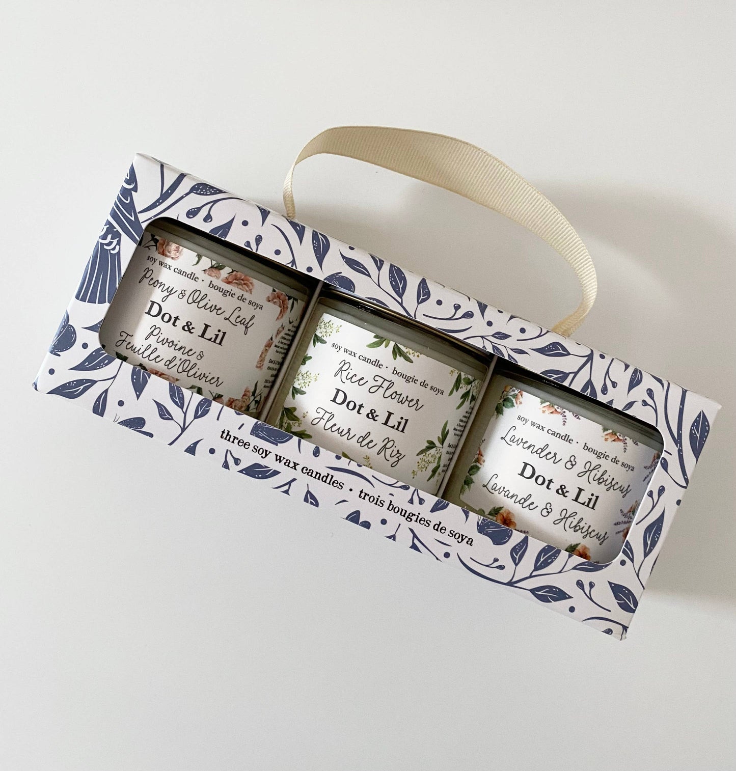 Candle trio gift set