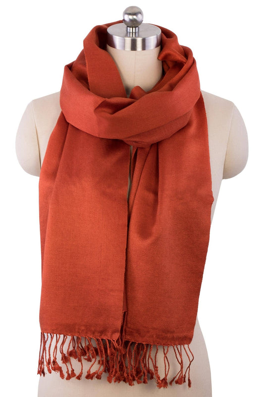 Pashmina Satin Silk Scarf