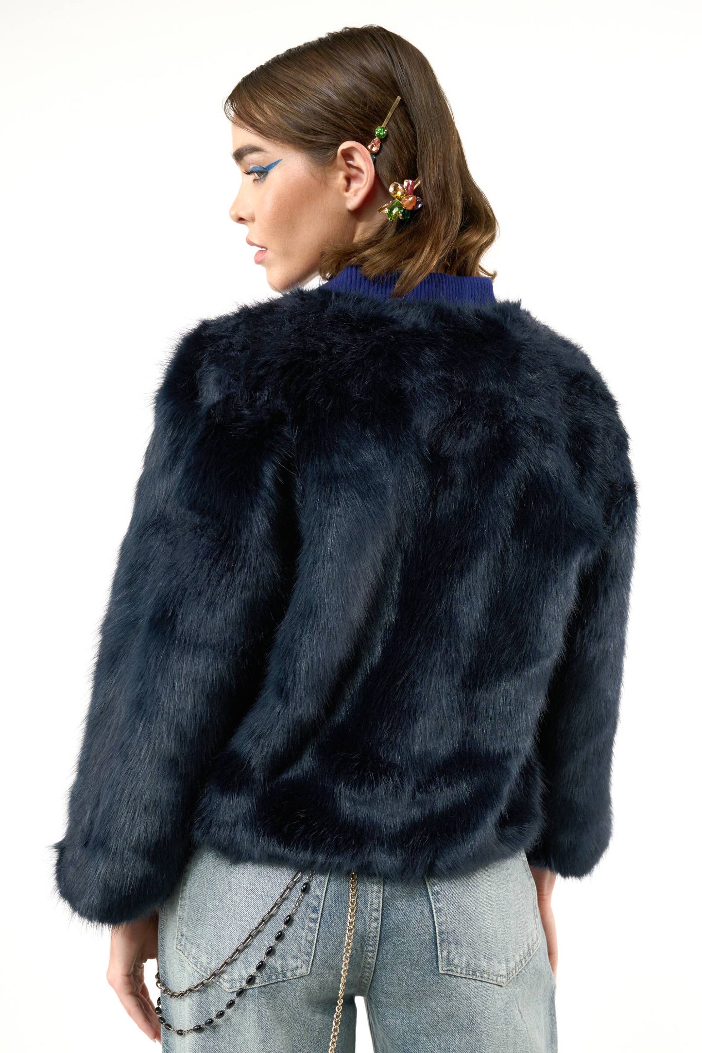 Gotha Fur Cropped Jacket